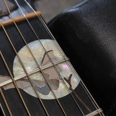 Taylor Custom Shop Stephen King Signed Cujo 14 AAA 400 Year Old Flame Walnut Grand Auditorium USA 1997 American Presentation Acoustic Guitar image 10