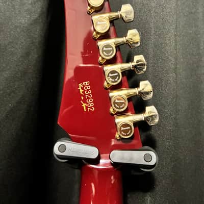1983 Ibanez Destroyer II DT500CS – MIJ FujiGen – Cherry Sunburst Flame Top – X Series – Vintage Explorer image 7