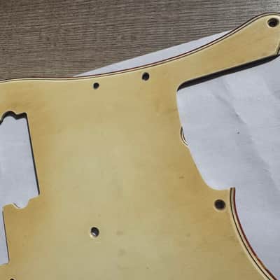 '72 thru '79 Fender Precision 73 vintage celluloid 70's pickguard USA RI image 10