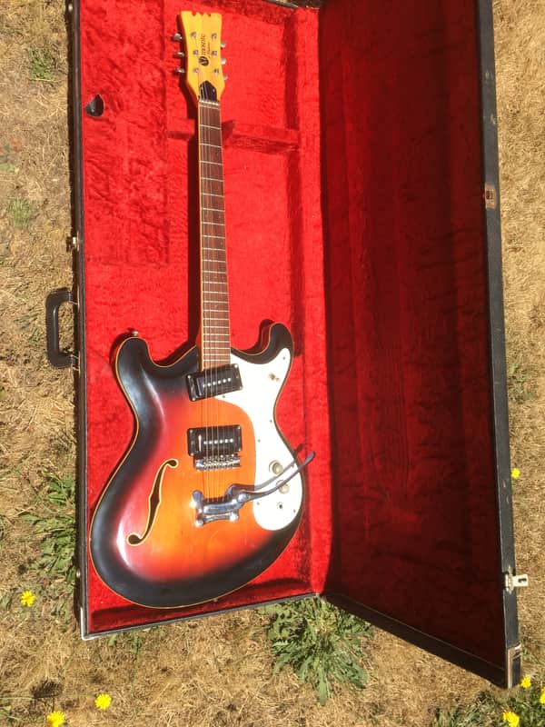 Mosrite Combo 1966-1967 - Sunburst All Original + HSC image 1