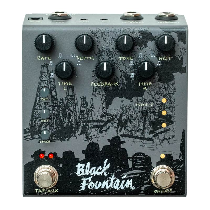 OBNE Black Fountain Pedal V4-Slate *Ships Today* image 1