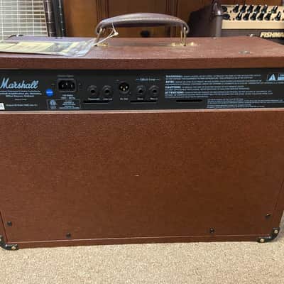 Marshall Acoustic Soloist AS50D 2-Channel 50-Watt 2x8" Acoustic Guitar Combo 2007 - Present - Brown image 5