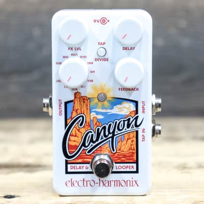 Electro-Harmonix Canyon Delay & Looper 11-Mode Compact Delay Effect Pedal image 1