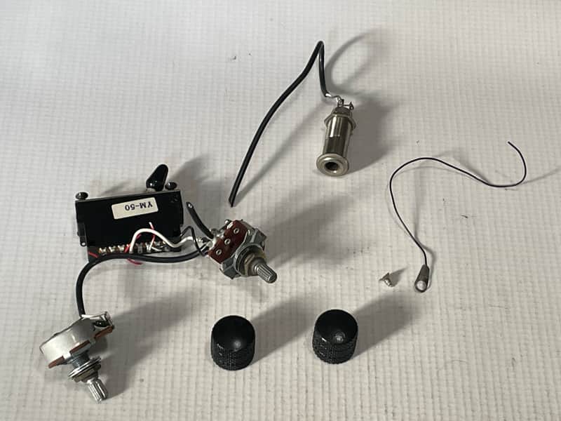 1990's Japan Ibanez RG570 RG Series Guitar Factory Electronics Wiring Harnes & Knobs image 1