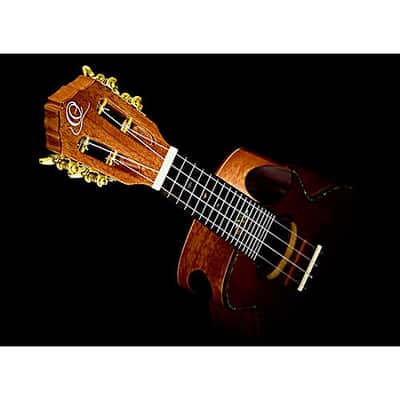 Ortega Custom Built Eclipse Series All Solid Concert Ukulele w/ Bag image 3