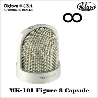 Oktava MK-101-8 Figure 8 Microphone Kit - 2026 - Silver - Brand New image 2