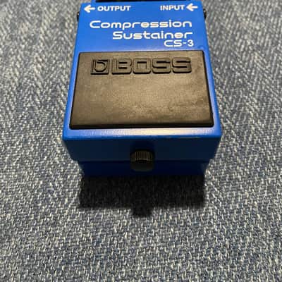 Boss CS-3 Compression Sustainer (Silver Label) 1997 - Present - Blue image 1