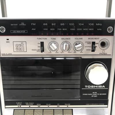Vintage Say Anything Boombox Toshiba RT-SX1 -Serviced & Working! image 7