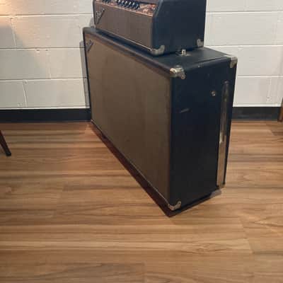 Fender Showman 2-Channel 85-Watt Guitar Amp Head W/ 1x15” Tone Ring Cabinet -1963 - 1966 - Black Panel image 3