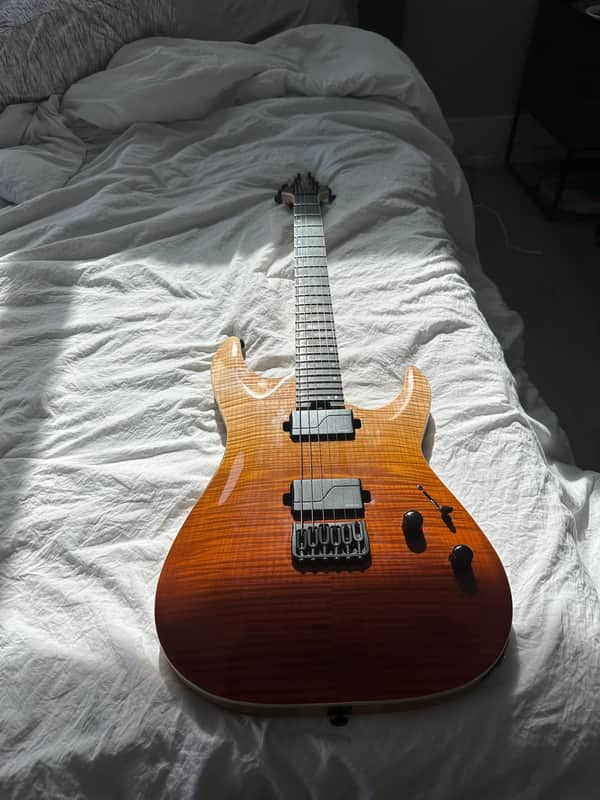 Schecter C-1 SLS Elite Antique Fade Burst image 1