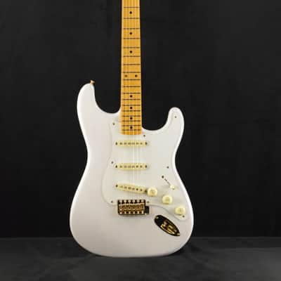 Fender Limited Edition American Vintage II 1957 Stratocaster Flame Maple Fingerboard White Blonde image 2