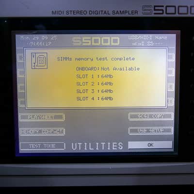Akai S5000 Stereo Digital Sampler 256mb image 16