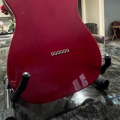 Fender '69 Vintage Thinline Telecaster FSR (Fender Special Run) 2003 cherry red image 5