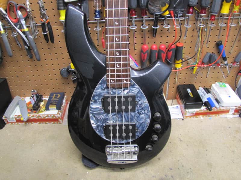 Ernie Ball Music Man Bongo HH 2005 - Charcoal Black image 1
