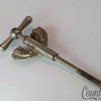 *Gretsch Bass Drum Tension Rod/Claw Broadkaster Nickel Vintage RB 4 7/8" 40s USA image 1