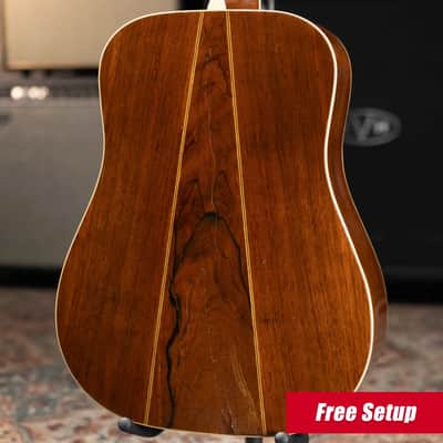 Martin Vintage 1965 D-35 Dreadnought Brazilian Rosewood/Spruce Acoustic Guitar with Hardshell Case - Used image 2