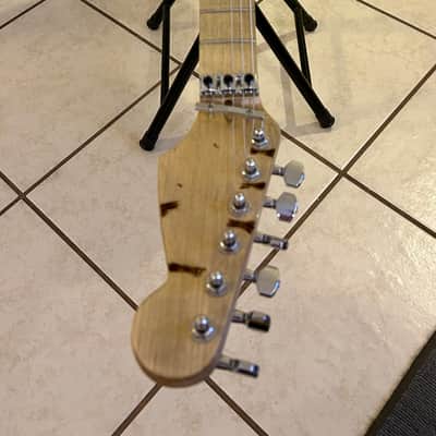 Eddie Van Halen Tribute Guitar Build, Frankenstein, Frankenstrat, EVH image 7