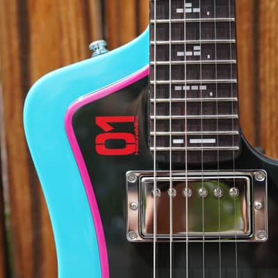 ESP Custom Shop STREAM-Miku-Custom V2 6-String Electric Guitar w/ Black Tolex Hard Case image 11