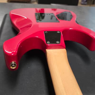 ESP THE JUNIOR Ferrari Red Jackson lawsuit headstock Japanese Super Strat MIJ JAPAN image 24