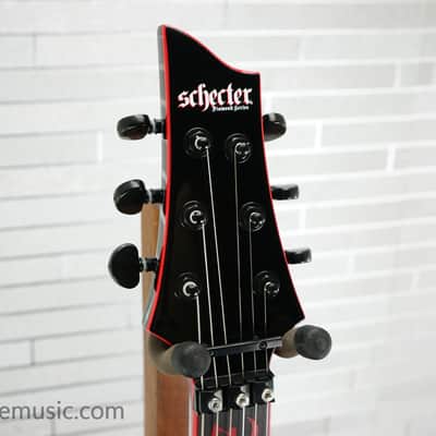 Schecter Sullivan King Signature Banshee-6 FR-S Sustainiac - Obsidian Blood image 17