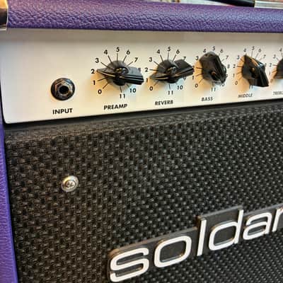 Soldano Astroverb 16 1x12" Combo Circa 2010 Purple image 2