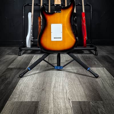 Fender Starcaster Strat-Style Eelctric Guitar SSS - Sunburst image 6