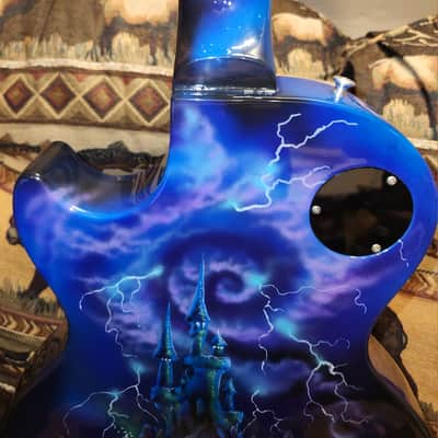 Gibson Custom Shop Hand Painted LP one of a kind crafted image 10