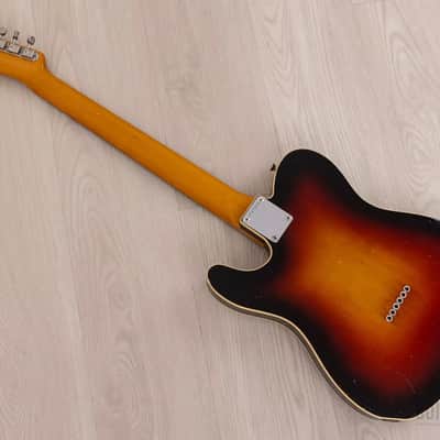 1983 Fender Telecaster Custom ‘62 Vintage Reissue TL62B-70 Sunburst A-Serial, Japan MIJ Fujigen telecaster custom 1983 - vintage sunburst image 5