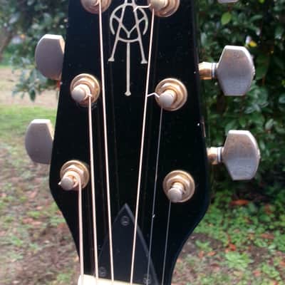 Alvarez Yairi 1990 YD88 BK Made In Japan "Paul McCartney" Black+Hard Case image 6