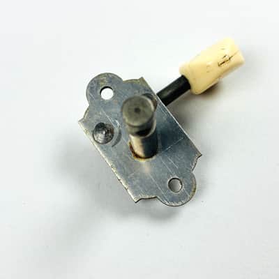 Waverly Late 1930s–Early 1940s Treble Side Open-Gear Tuner (Single) - Nickel image 2