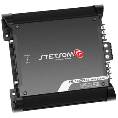 Stetsom HL1200.4-2 2-Ohms High Line 4-Channel Car Audio Amplifier HL1200.4 AMP image 2