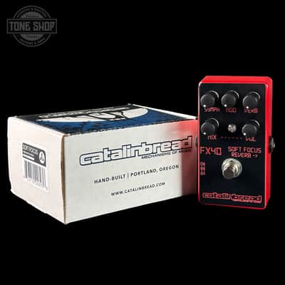 Catalinbread TSG Exclusive Soft Focus Red Shoegaze Pedal image 4