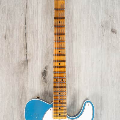 Mint Fender Custom Shop 1965 Telecaster Custom Heavy Relic Guitar, Lake Placid Blue image 5