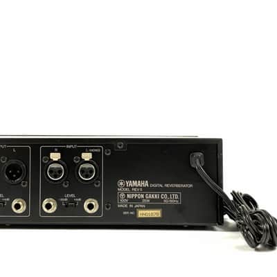Yamaha REV 5 Digital Reverberator 1980s - Black TGHM image 8