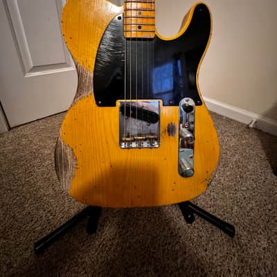 Fender Custom Shop '50 Reissue Esquire LTD Relic w OHSC and Candy 2022 make an offer image 1