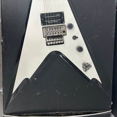 Dean Dimebag Razorback V Electric Guitar Bevel White Pearl w Case image 3