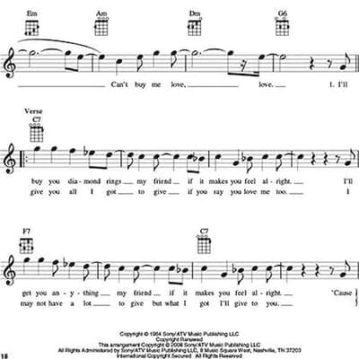 The Beatles for Ukulele image 4