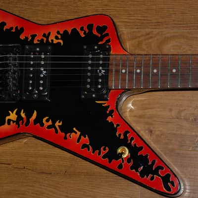 Washburn Dime 2000s 333 Black Jack Replica Of Inferno Dime D3 | Reverb
