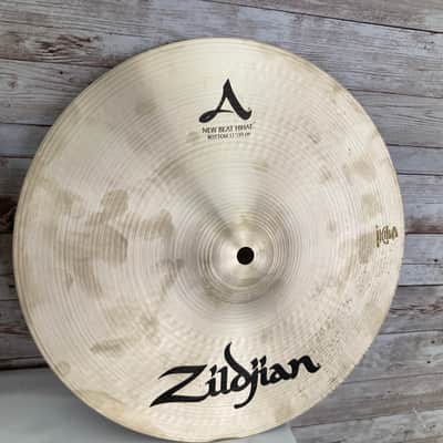Used Zildjian 12" A Series New Beat Hi-Hat Cymbals (Pair) image 3