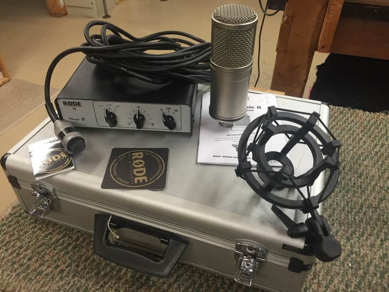 RODE Classic II Large Diaphragm Multipattern Tube Condenser