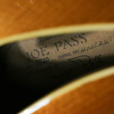 Ibanez JP20-BS Joe Pass Signature 1982 - 1990 - Brown Sunburst image 10