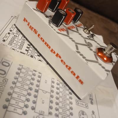 PigStompPedals "Dirty Shirley clone" PedalPCB - Dirty Sanchez - "Lock up" custom finish image 2