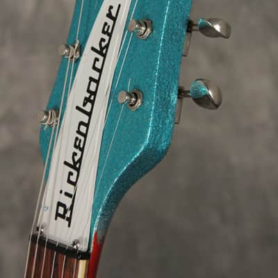 Rickenbacker 625 Refinished over Fireglo 1963 Turquoise Sparkle Bild 13