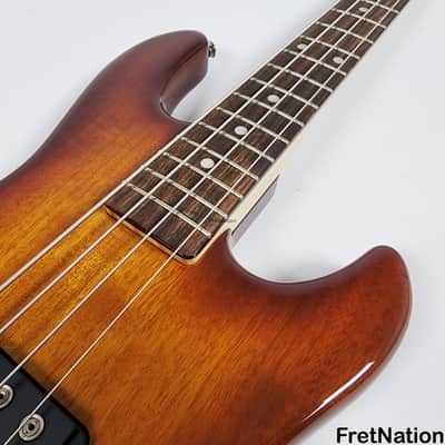G&L CLF L-1000 4-String Bass Old School Tobacco Sunburst USA MFD okoume 9.20lbs CLF2205197 image 9