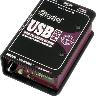 Radial Engineering USB-Pro Stereo USB Laptop DI image 1
