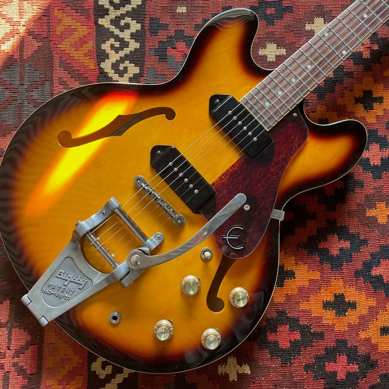 2011 Epiphone Casino E230 TD Vintage sunburst