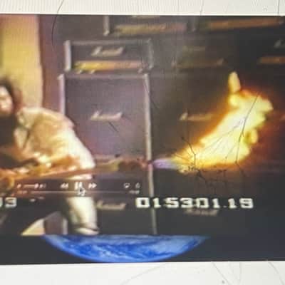 Fender Precision Bass 1970 - 1983 Customized Into Flame Shooting Torch image 10