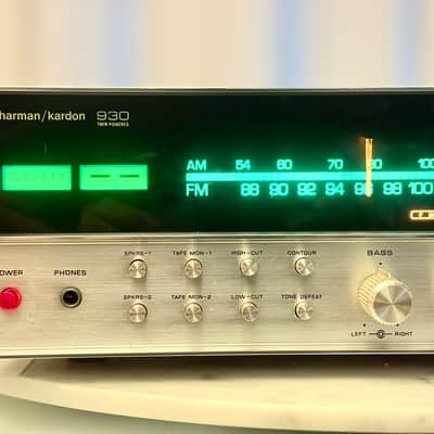 Harman Kardon 930 Twin Powered Vintage Stereo Receiver — Fully Recapped — LED Upgrade — 3+ Hr Bench Tested — FM Tuner Not Working image 4