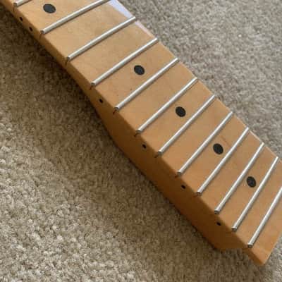 Tagima Maple Wood Guitar Strat Style Neck, 22 Frets Fingerboard image 4