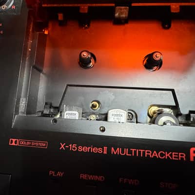 Fostex X-15 Series II 4-Track Cassette Recorder w/ Original Box - Serviced image 11